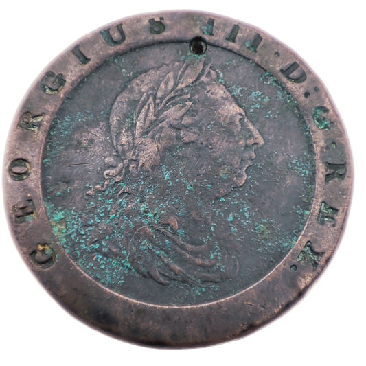 UK George III 1797 Cartwheel Twopence