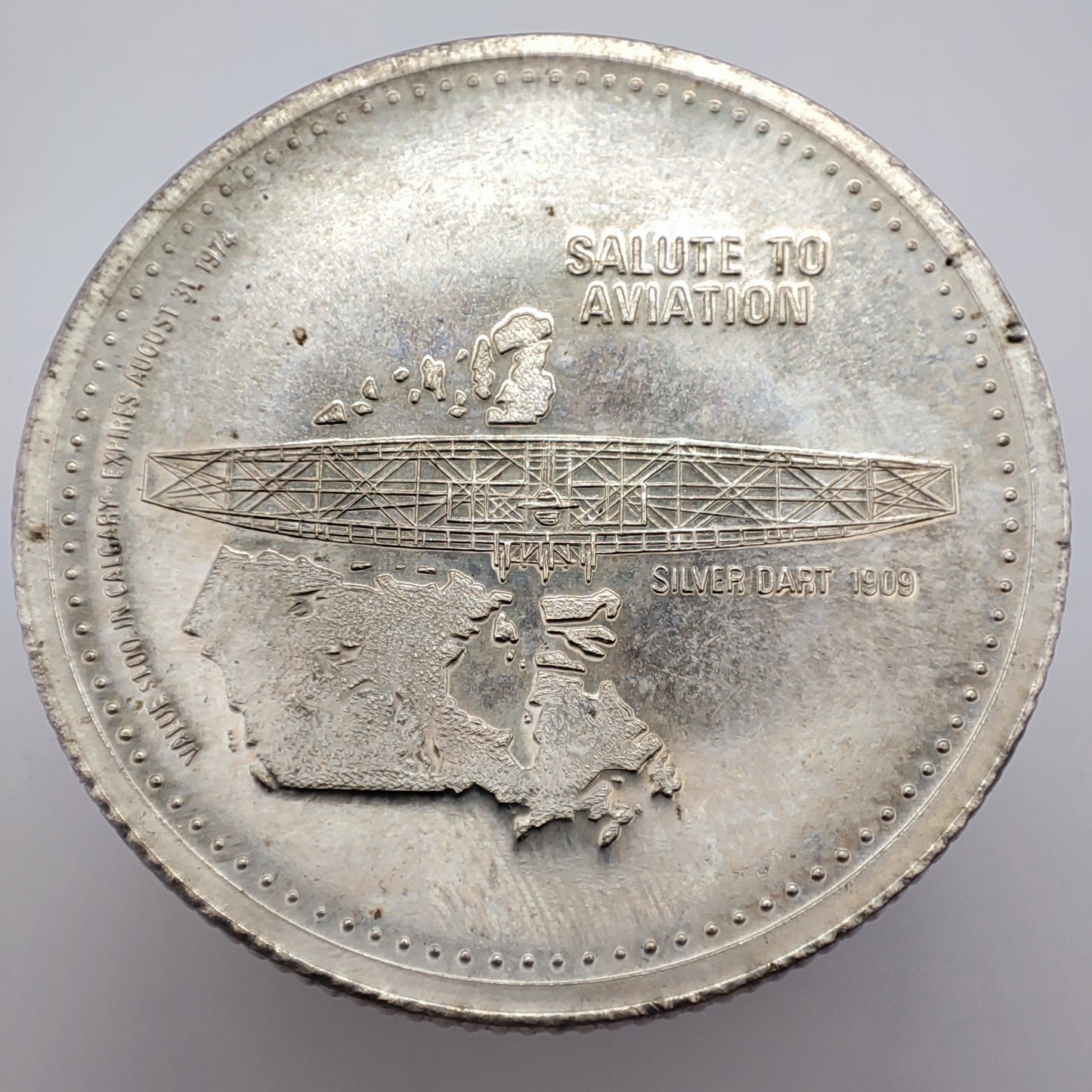 1974 Canada Calgary (Alberta) Stampede Dollar