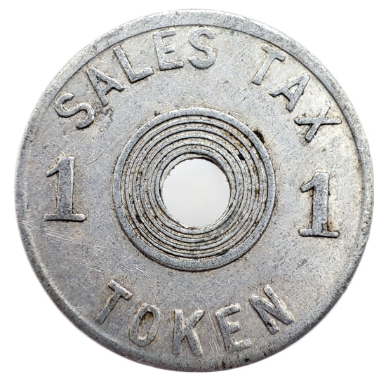 1939-1941 Alabama Department of Revenue Sales Tax Token