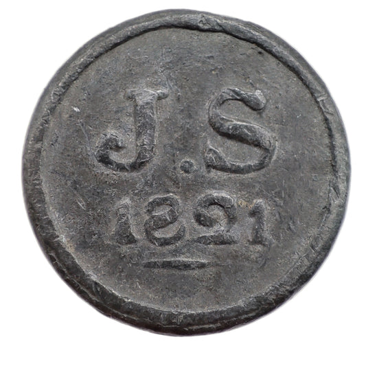 1821 Scottish Communion Token - UAC Church Inverness