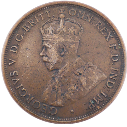 1911 Commonwealth Of Australia One Penny (London Mint)