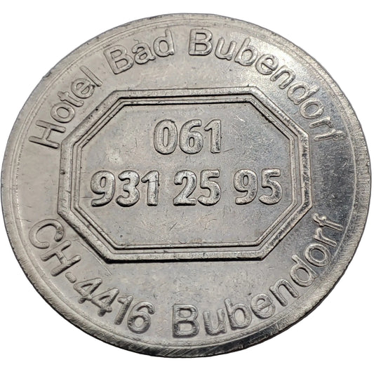 ND Swiss Hotel Promotional Token - Hotel Bad Bubendorf