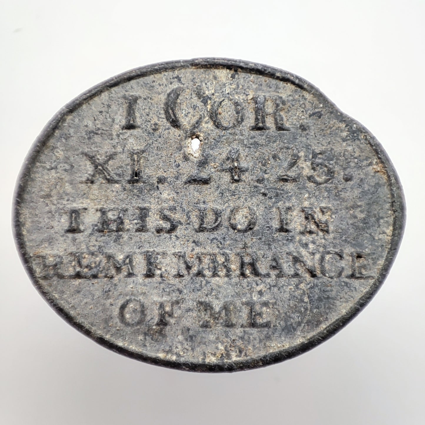 1827 Scottish Communion Token - Church of Kinnell