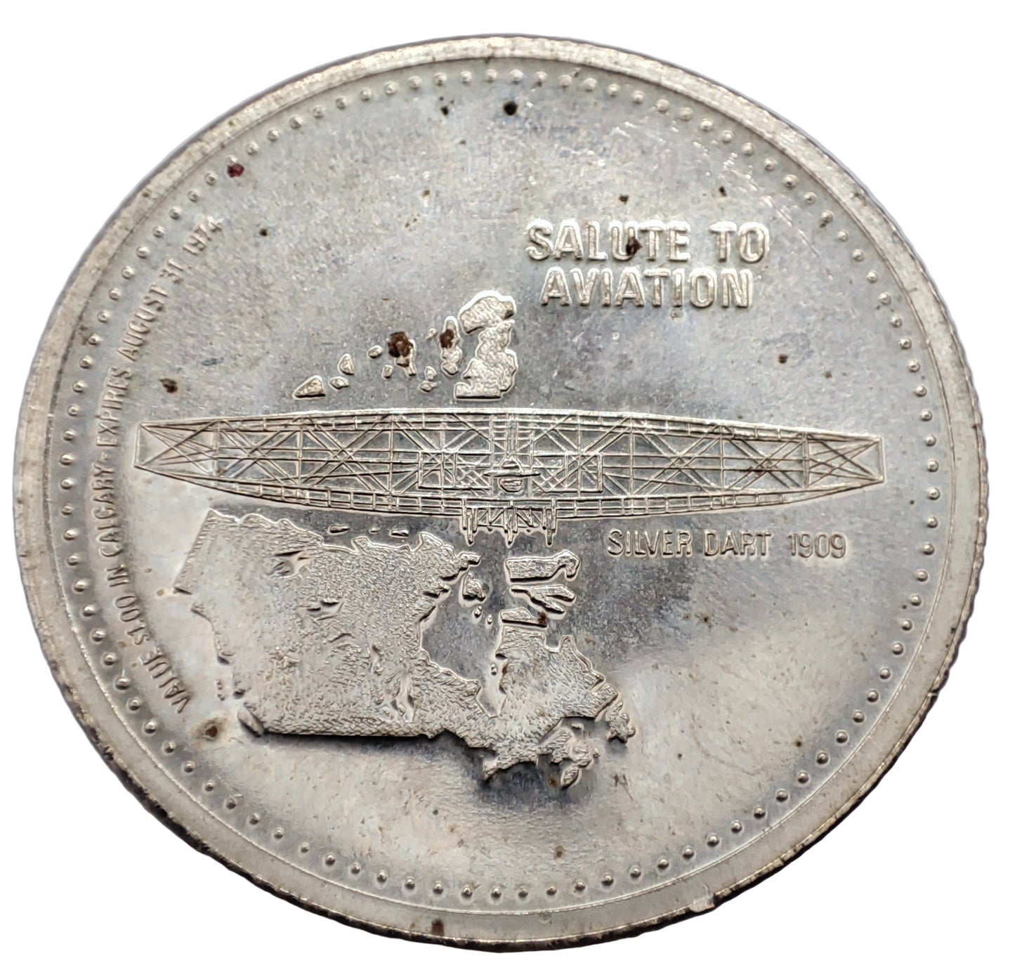 1974 Canada Calgary (Alberta) Stampede Dollar