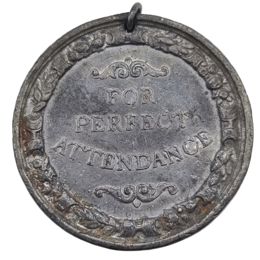Large Victorian Medal - Reward for Superior Merit, for Perfect Attendance