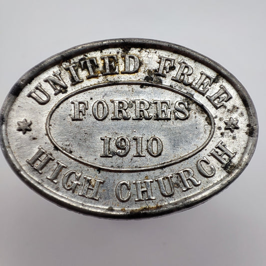 1910 Scottish Communion Token - United High Church Forres