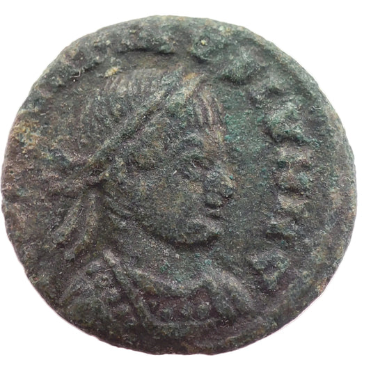 330-336CE Rome, Constantinus II Æ4, Trier Mint