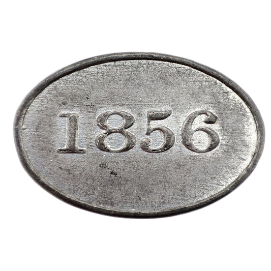 1856 Scottish Communion Token - West Church Crieff