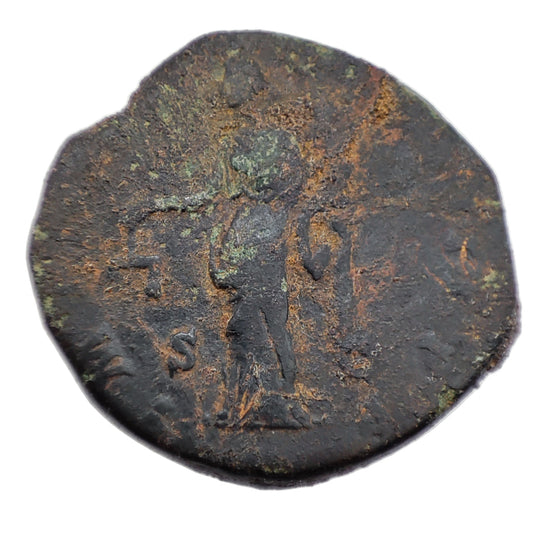 178AD Rome, Marcus Aurelius Sestertius, Aequitas Reverse