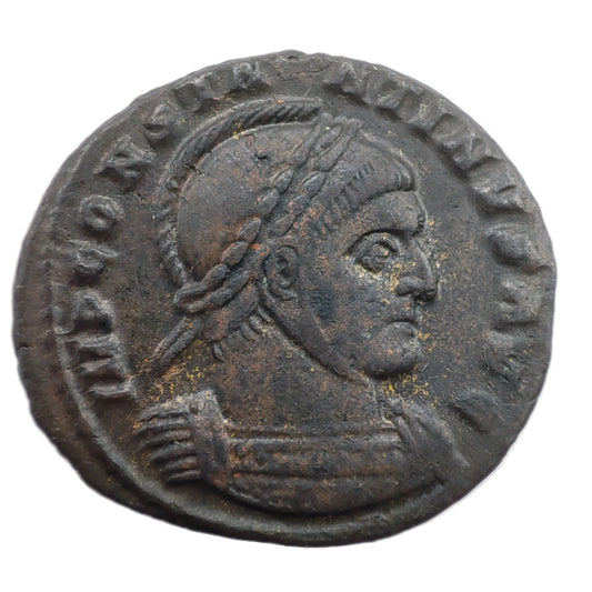 319CE Rome, Constantine I Æ3, Arles Mint