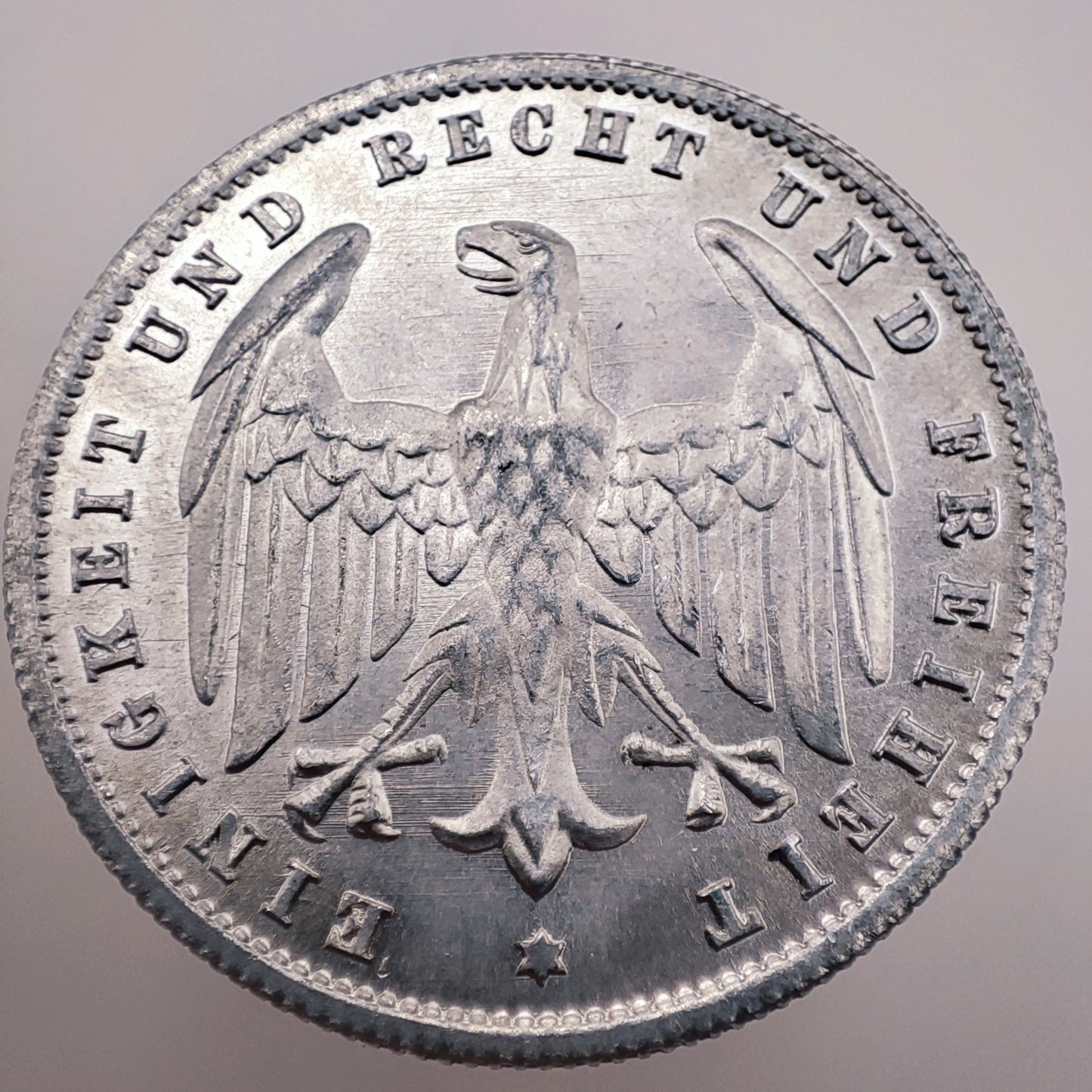 Germany 500 Mark 1923 (Aluminium Notgeld) Berlin mint