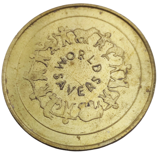 1989 UK Natwest World Savers Medal - Jaguar