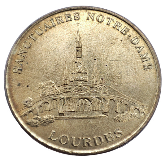 Monnaie de Paris - Notre-Dame de Lourdes (Sanctuaires Notre-Dame) Medallion