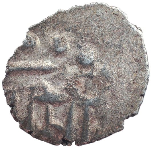 712-856CE Multan Silver Damma, Sun Temple Issue