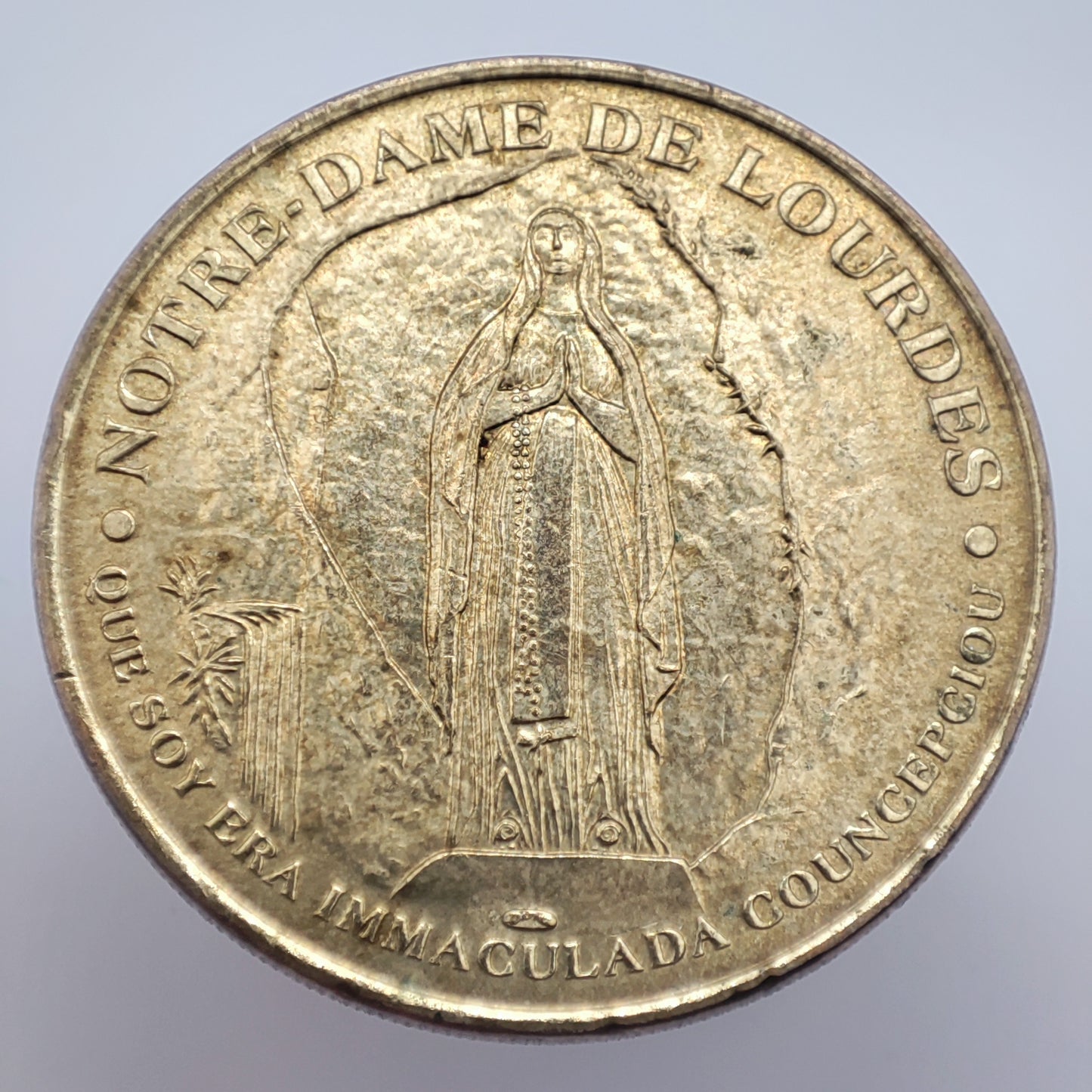 Monnaie de Paris - Notre-Dame de Lourdes (Sanctuaires Notre-Dame) Medallion