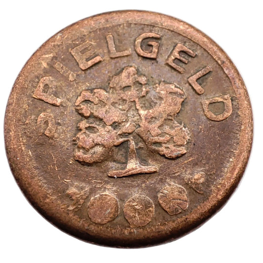 ND Germany 2 Metal Spielgeld