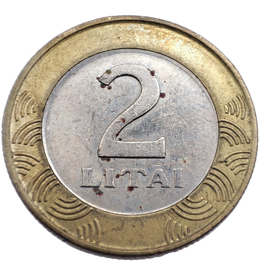 1999 Lithuania 2 Litai