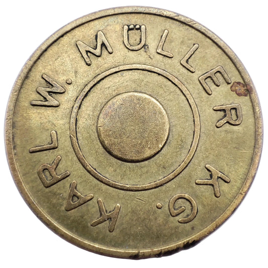 ND German KWM Car Wash Token - Münzprüfer KWM Braunschweig