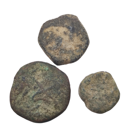 Unidentified Indian/Islamic Coin Lot, As Dug - Lot O