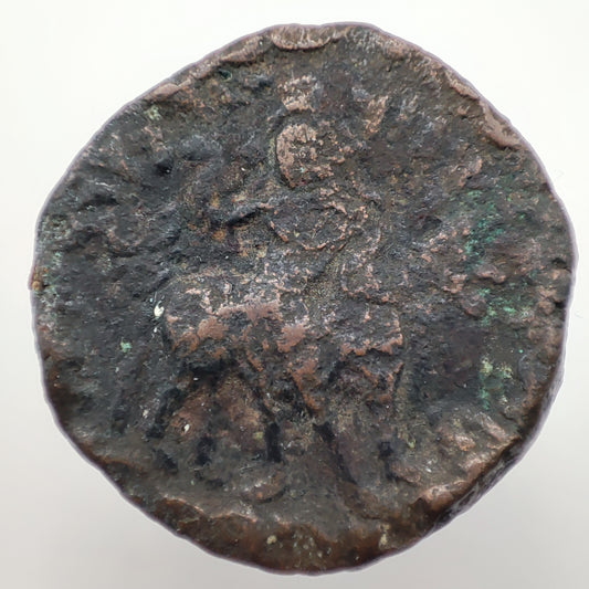 100-128CE Kushan Empire, Vima Kadphises Bilingual Tetradrachm (Unit)