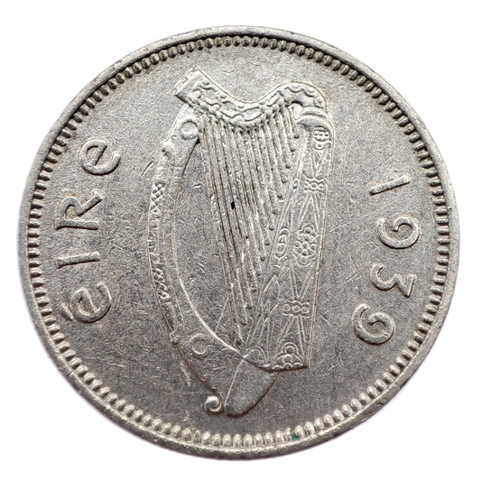 1939 Ireland Hare 1/2 Reul (3 Pingine)