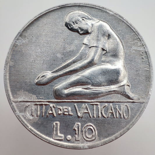 1978 Vatican 10 Lire - Paul VI (UNC)