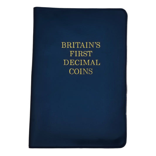1971 'Britain's First Decimal Coins' Set, 1/2 Penny - 10 Pence