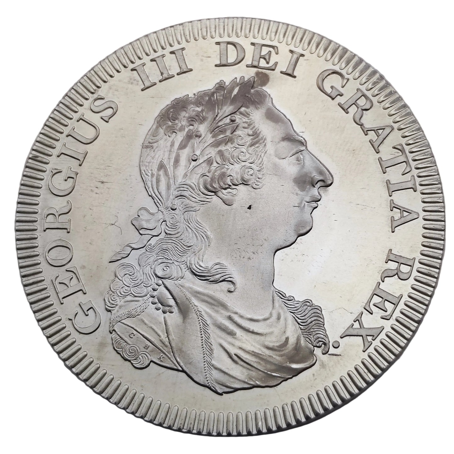 c.2007 Ceylon Retro Patina Crown 1808, George III