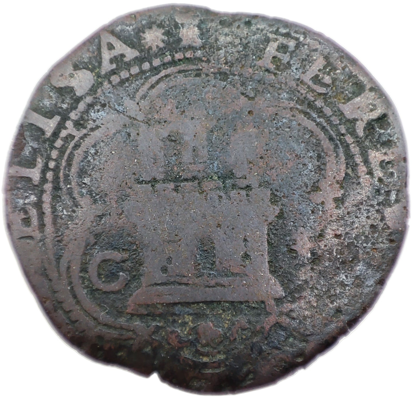 1552-1566CE Spain 4 Maravedis (Catholic Monarchs), Cuenca Mint