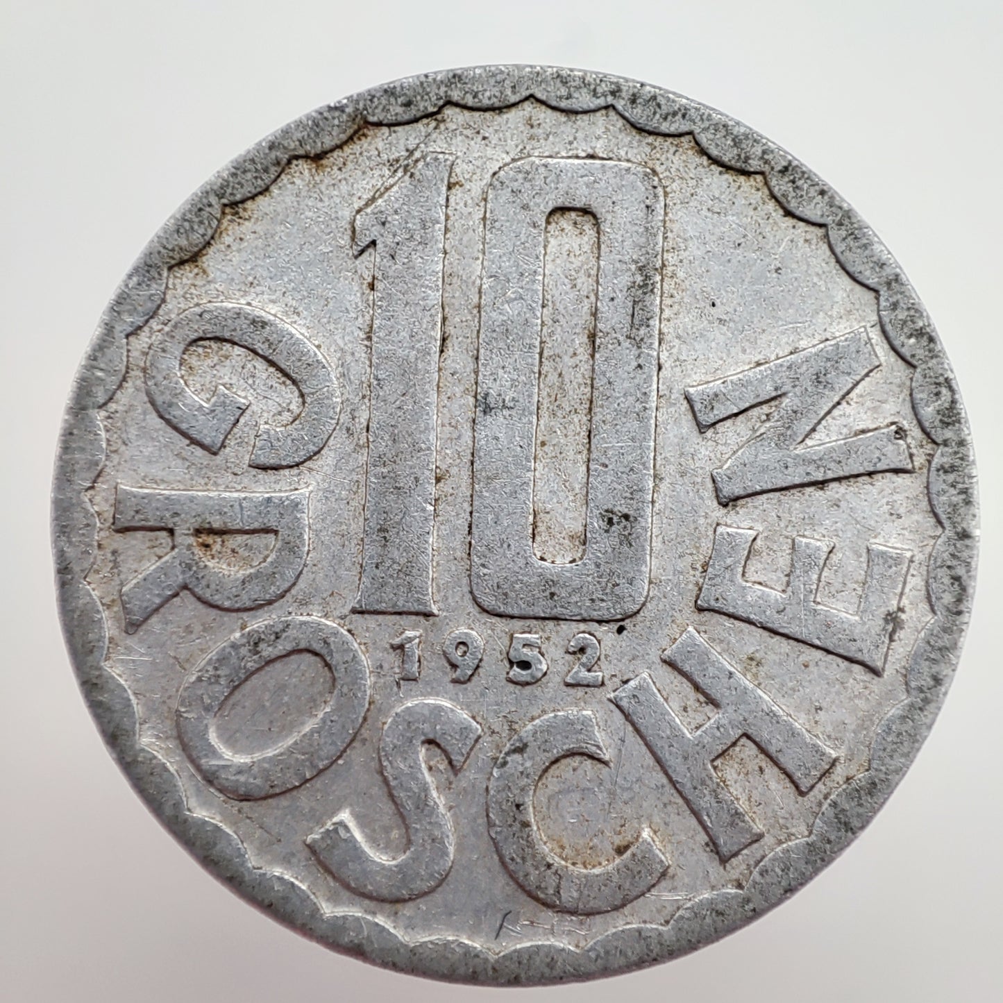 1952 Austria 10 Groschen