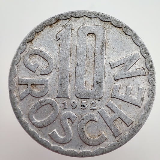 1952 Austria 10 Groschen