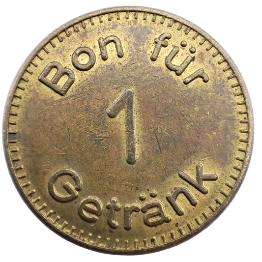 ND Swiss Federal Railways SBB Drinks Token - 1 Getränk
