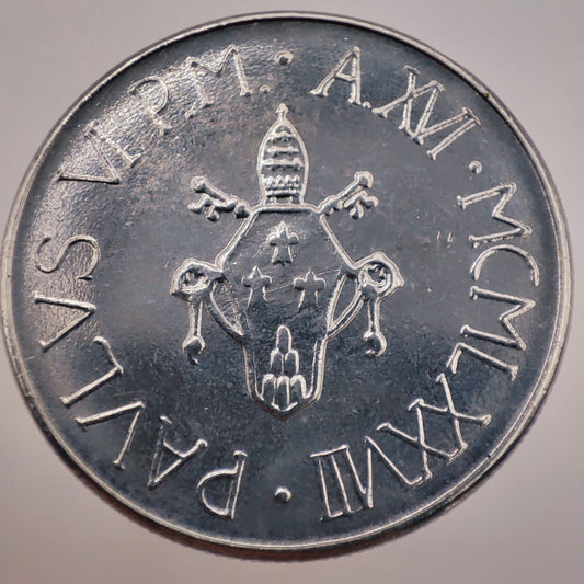1978 Vatican 50 Lire - Paul VI (UNC)