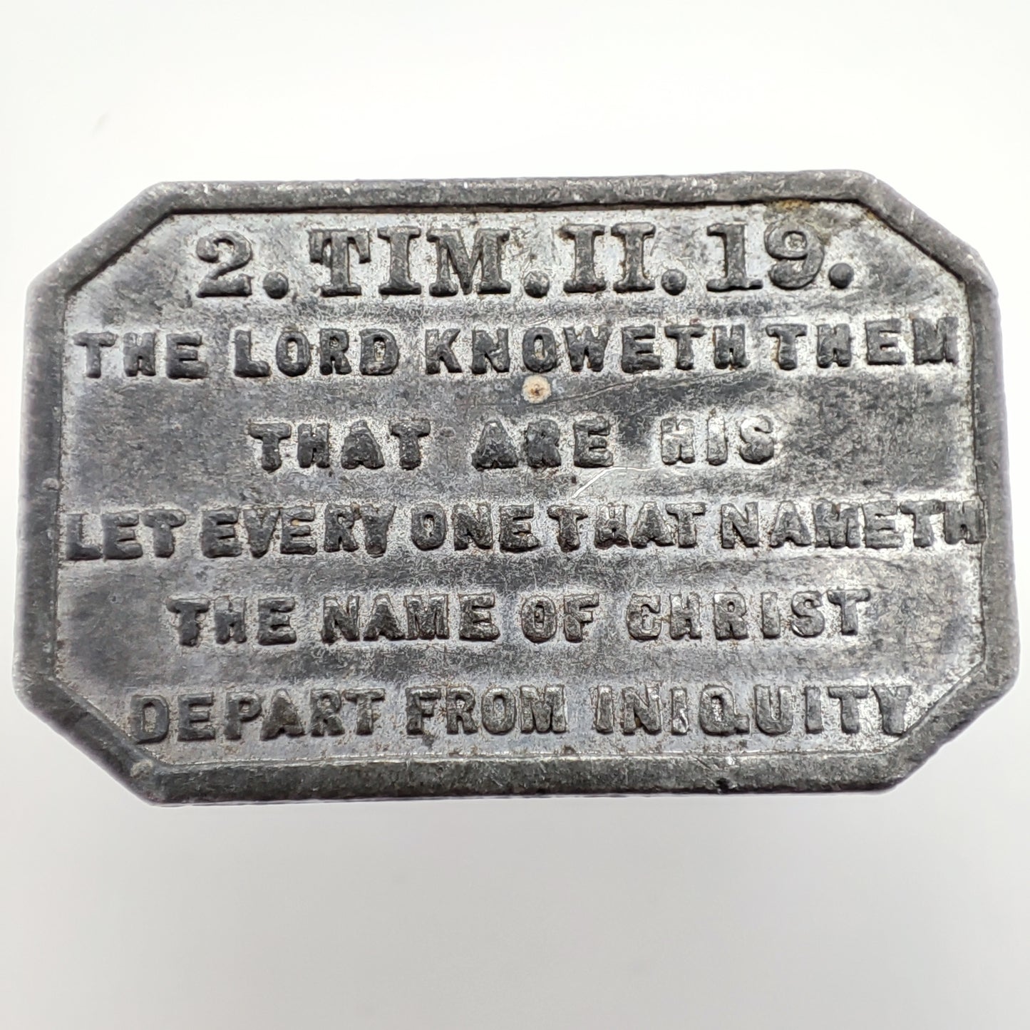 1850 Scottish Communion Token - St Paul's Dundee