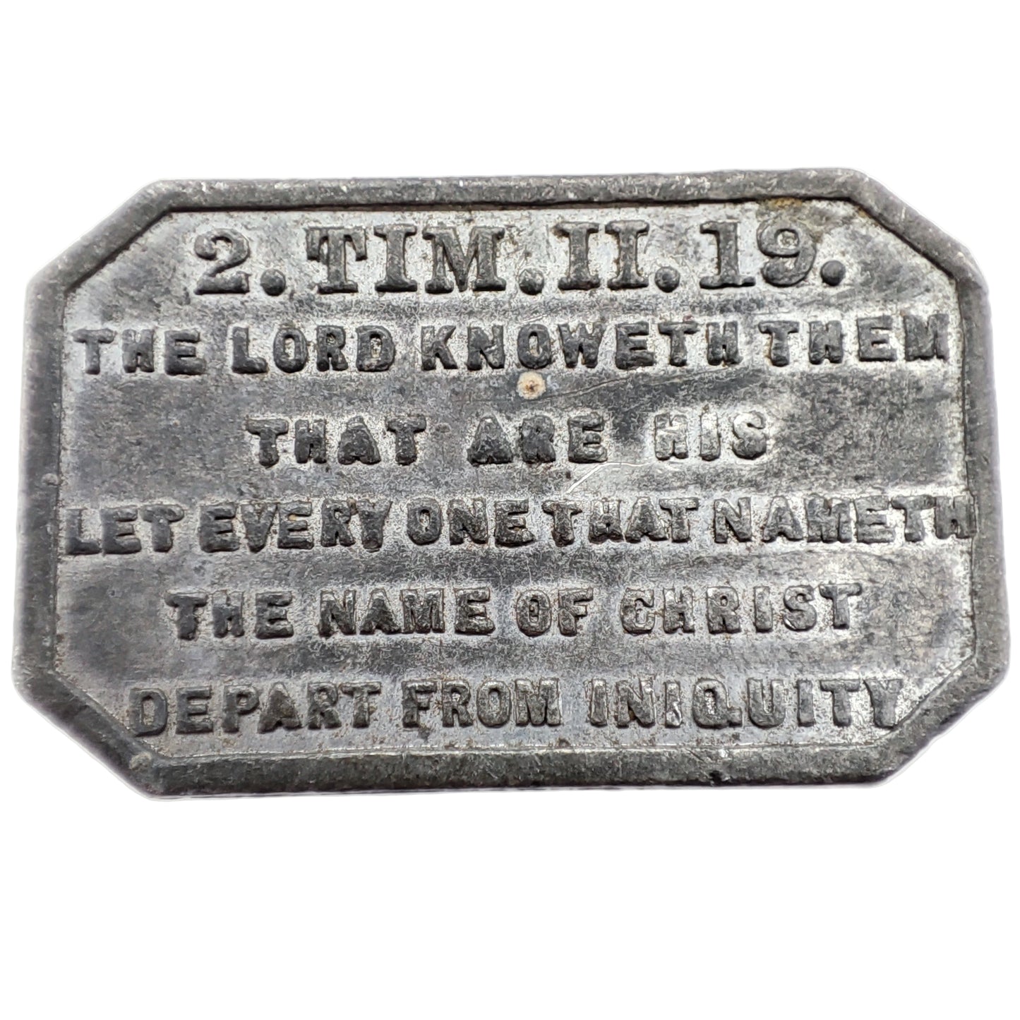 1850 Scottish Communion Token - St Paul's Dundee