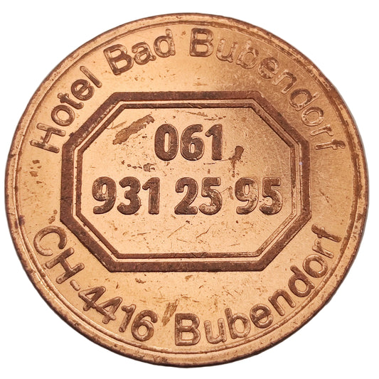 ND Swiss Hotel Promotional Token - Hotel Bad Bubendorf