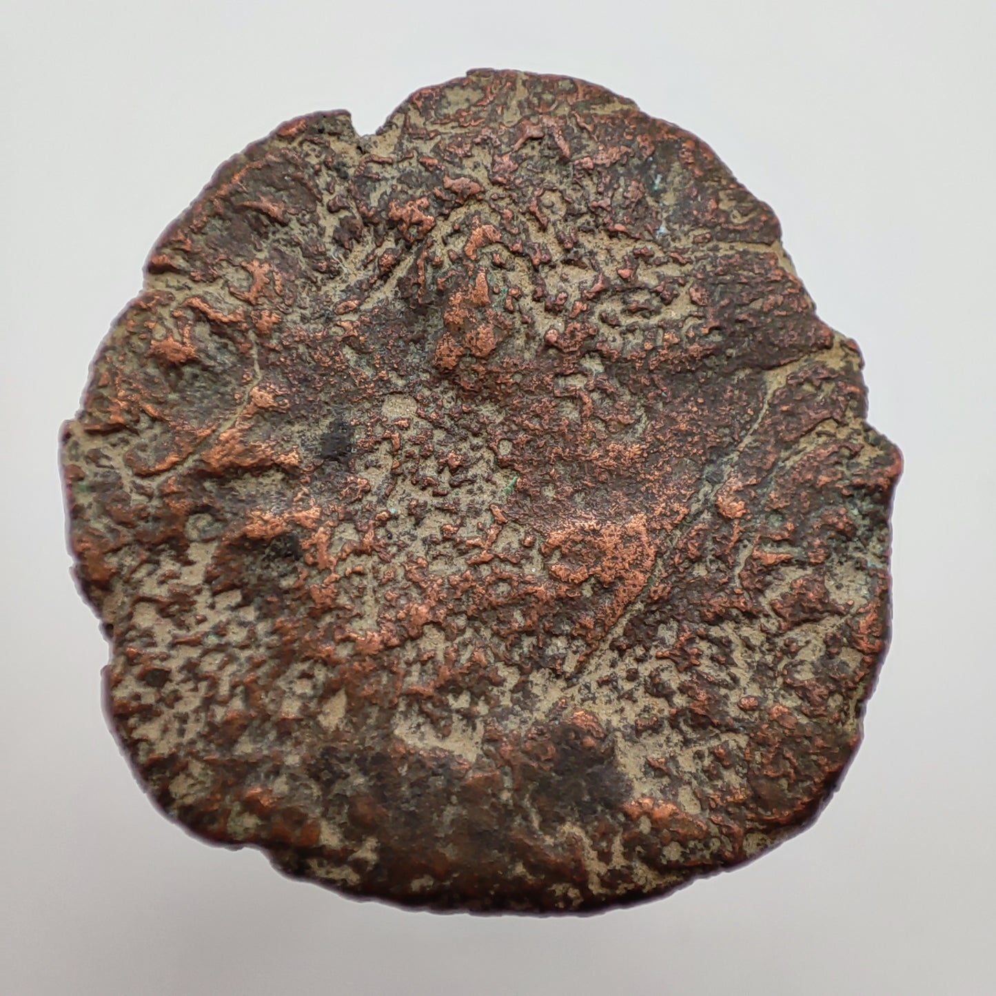 >80CE Kushan Empire, Kujula Kadphises Reduced Tetradrachm, Posthumous Issue