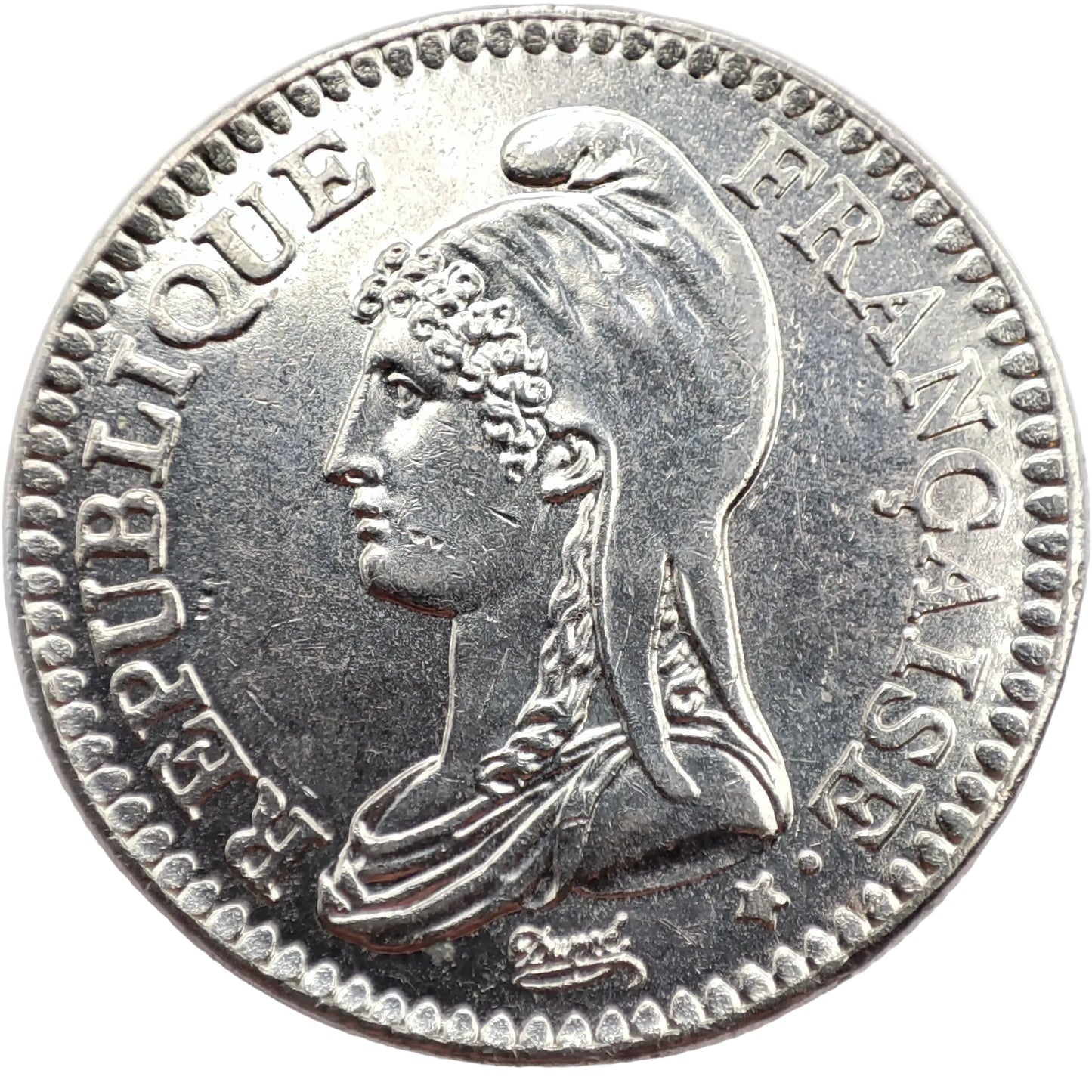 1992 France 1 Franc - 200th Anniversary of the First French Republic