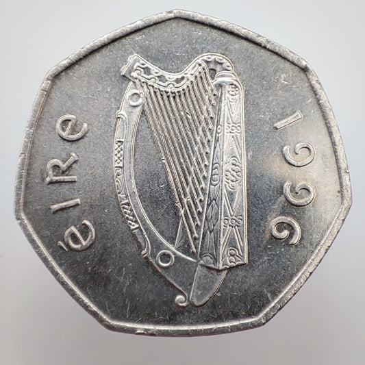 1996 Ireland 50p