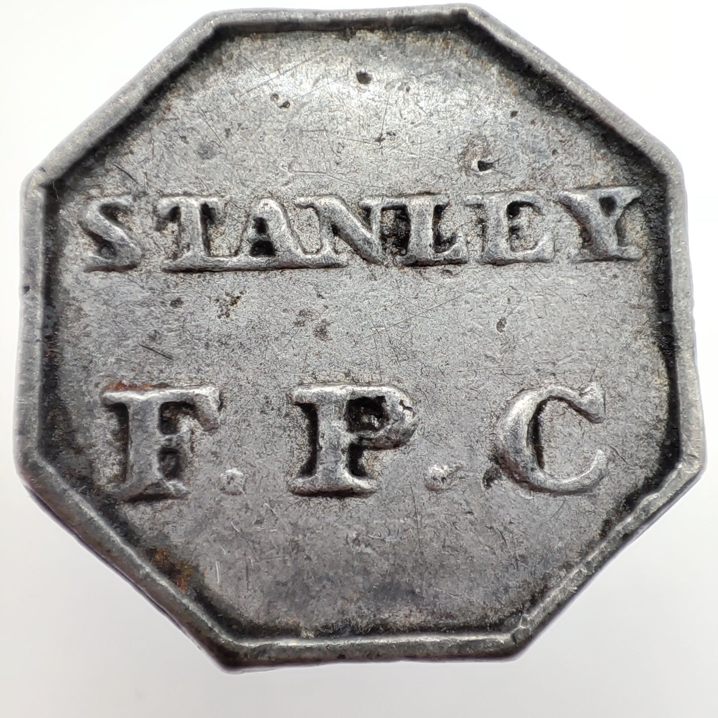 1843 Scottish Communion Token - Stanley FPC