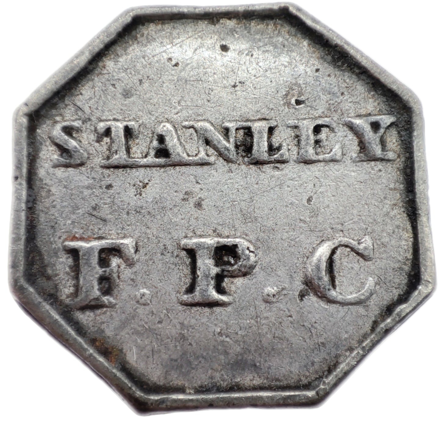 1843 Scottish Communion Token - Stanley FPC