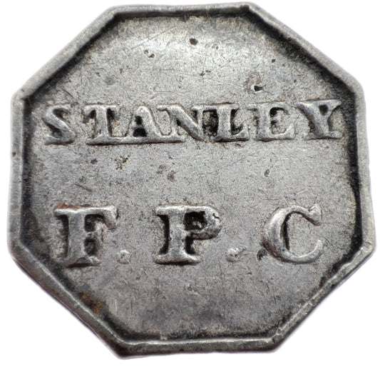 1843 Scottish Communion Token - Stanley FPC