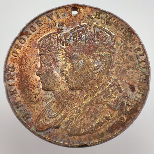 1937 George VI Coronation Celebration Medal; Darlaston