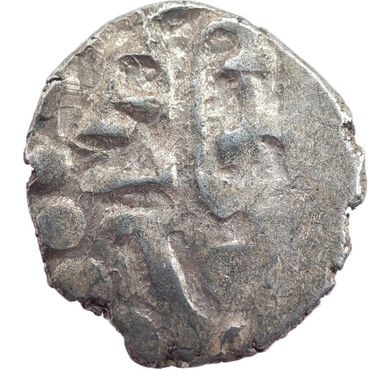 712-856CE Multan Silver Damma, Sun Temple Issue