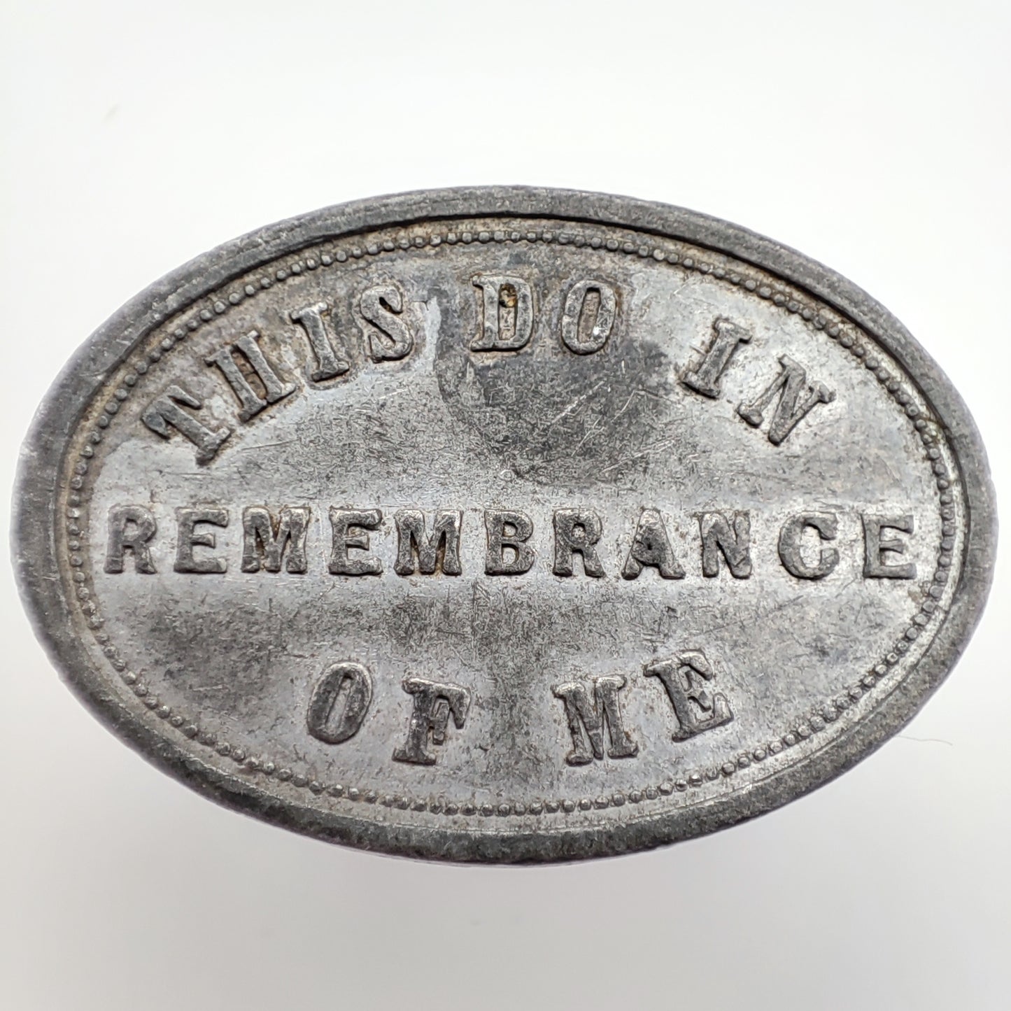 19th c. Scottish Communion Token - Mains and Strathmartine