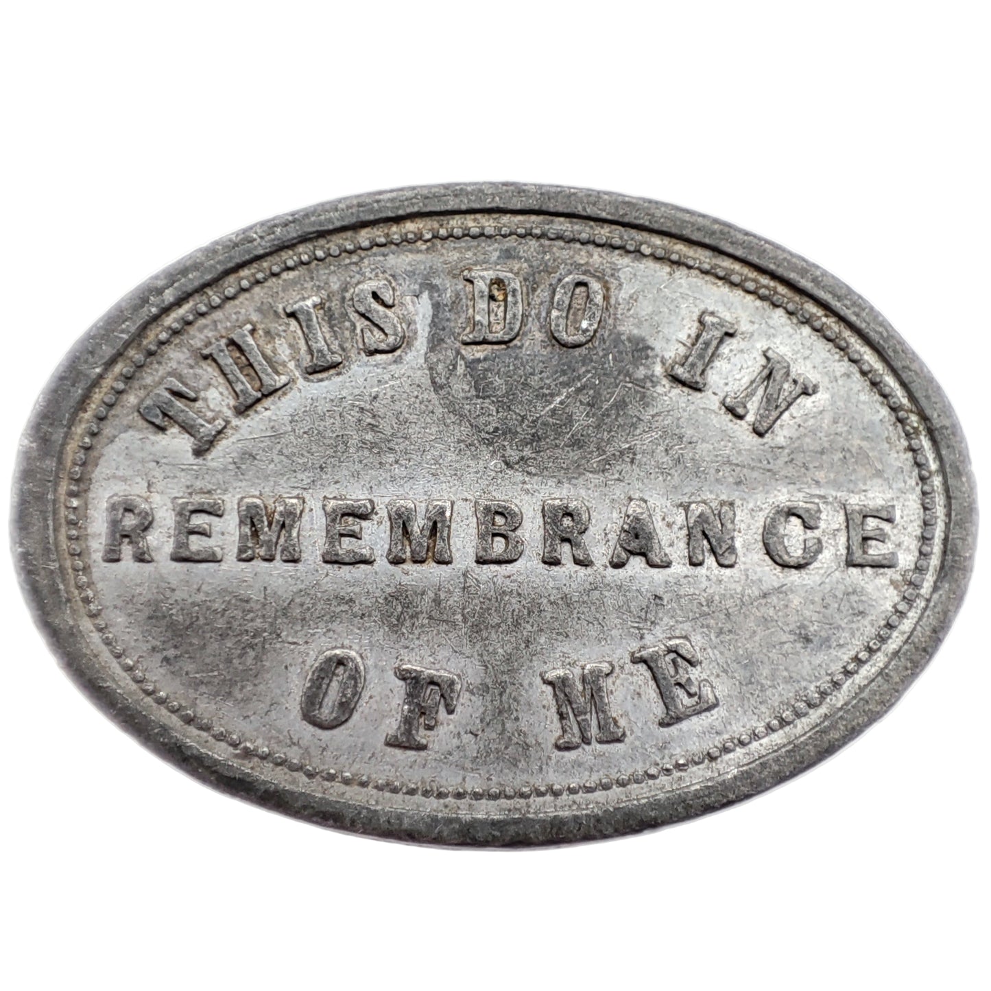 19th c. Scottish Communion Token - Mains and Strathmartine