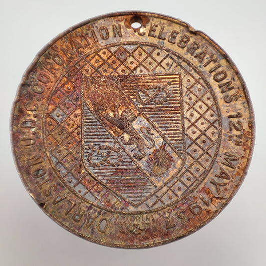 1937 George VI Coronation Celebration Medal; Darlaston