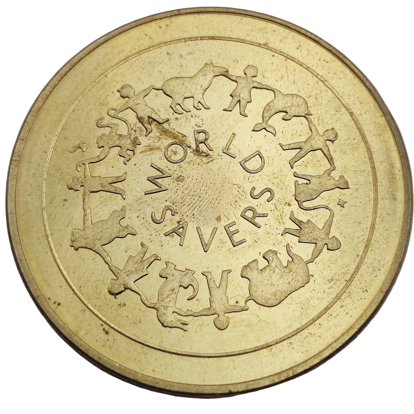 1991 UK Natwest World Savers Medal - Golden Eagle