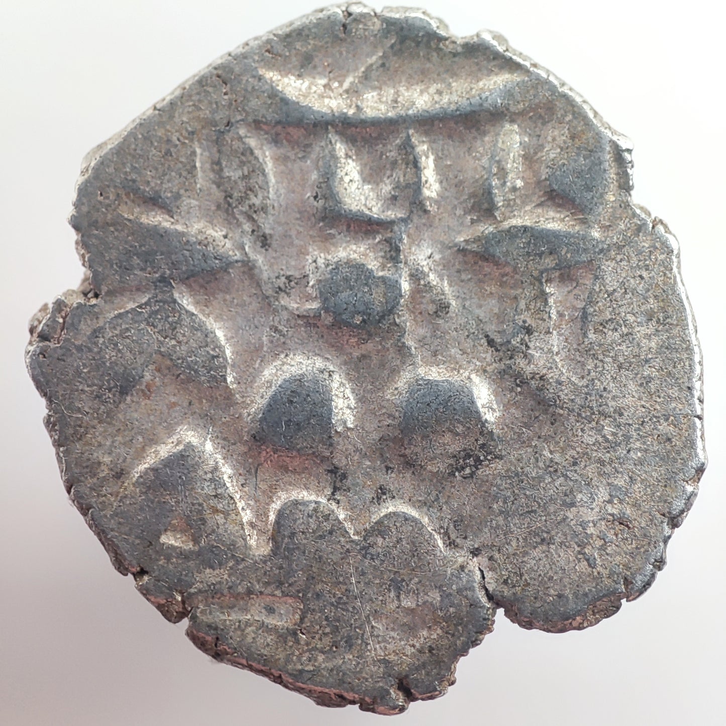 712-856CE Multan Silver Damma, Sun Temple Issue