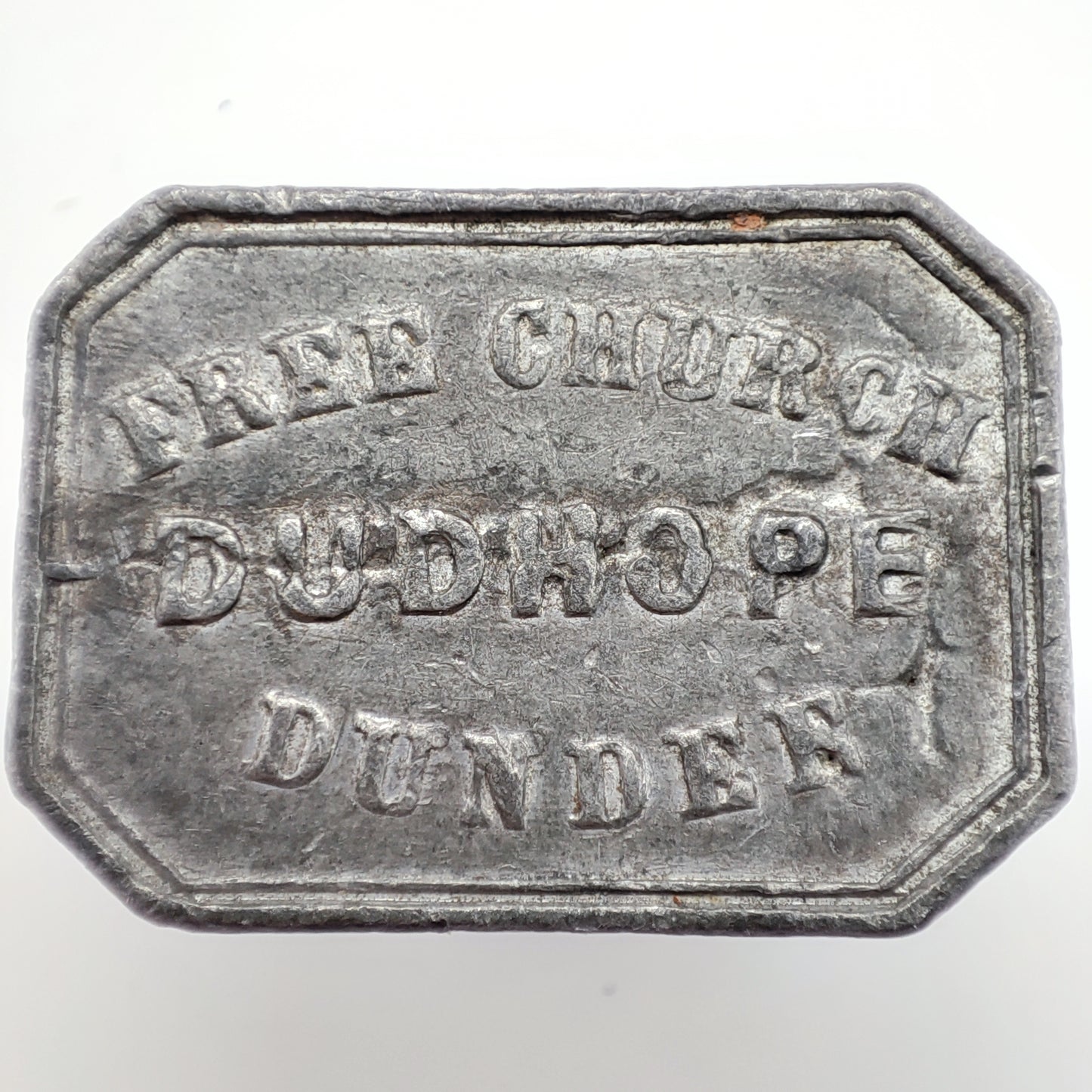 19th c. Scottish Communion Token - Free Church Dudhope